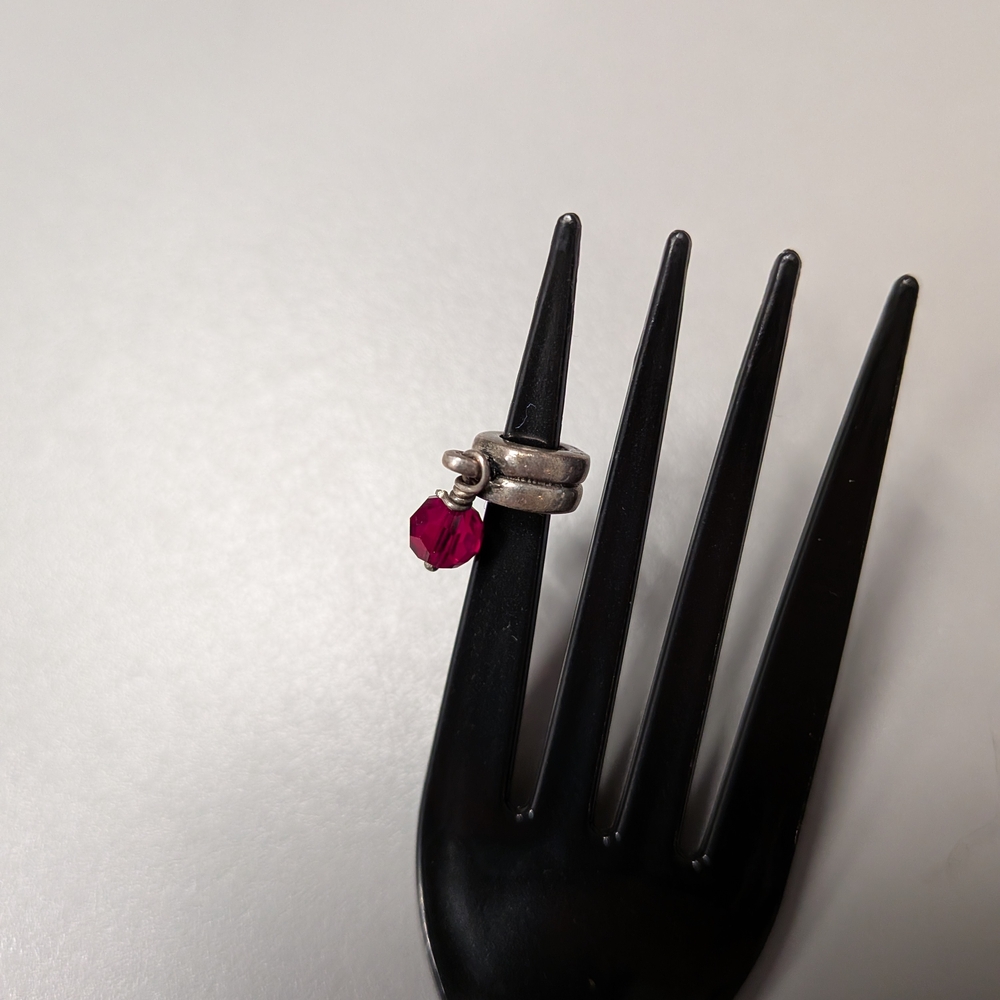 Chamilia Silver Bead Red Charm ****Must Read Below****